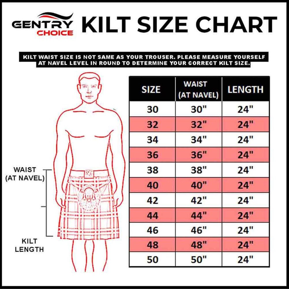 Traditional Tartan Kilt Plaid Pleated Kilt , Festival Kilt Wear NEW - Picture 4 of 9